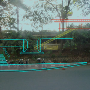 xray sudirman access tampak samping