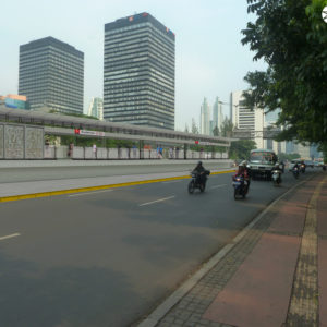 sudirman station side view