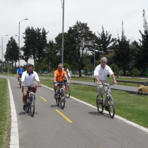 Nelson e Penalosa en Bogota, March 2009