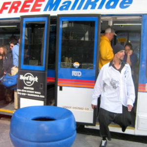 Free bus on 16th Street Mall