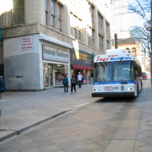 Free bus on 16th Street Mall