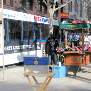 Free bus on 16th Street Mall