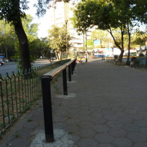 Ecobici Station, Condesa morning rush hour