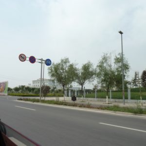 Bike lane signage